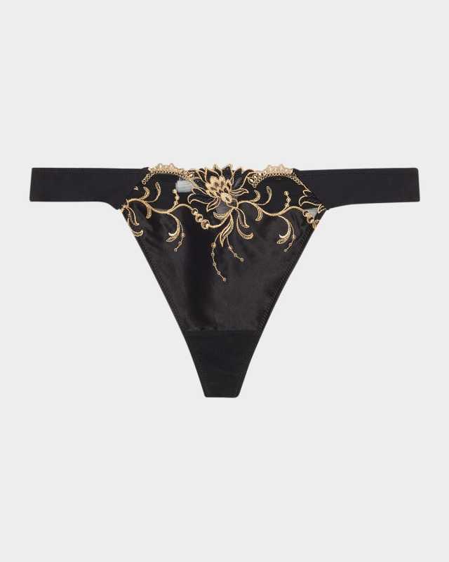 Eblouissante Icone Embroidered Satin Thon